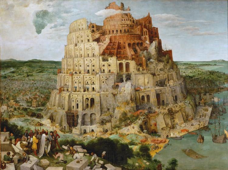 BRUEGEL, Pieter the Elder The Tower of Babel (mk08)